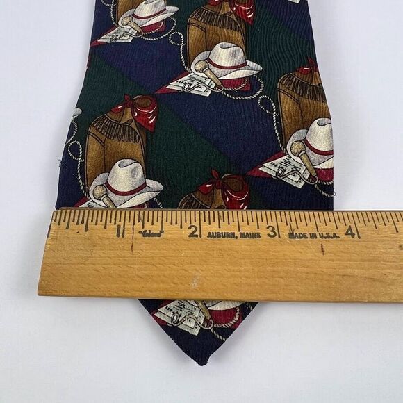 Quote Me Rogers Company Will Rogers Country Music‎ Western Necktie Tie - Picture 3 of 7